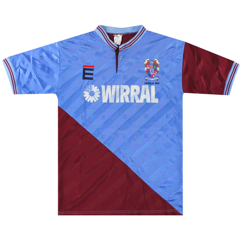 1989-91 Tranmere Rovers En-s 'Wembley' Away Shirt M Football Shirt