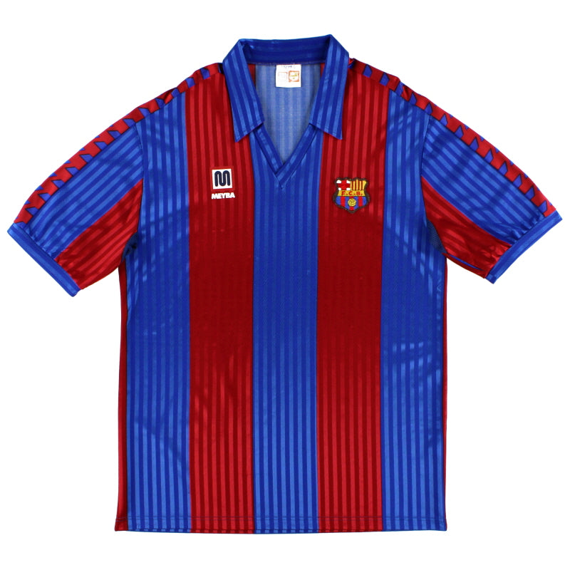 1989-92 Barcelona Home Shirt XL Football Shirt