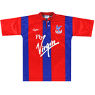 1990-91 Crystal Palace Bukta Home Shirt L.Boys Football Shirt