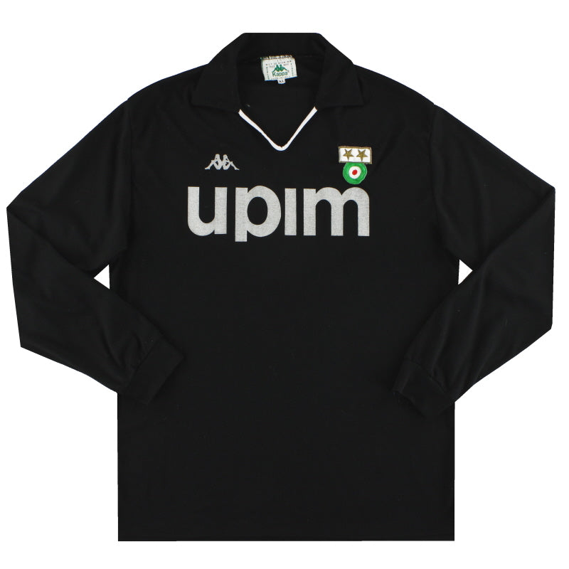 1990-91 Juventus Kappa Away Shirt L/S XL Football Shirt