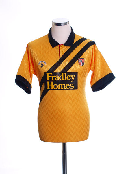 1990-91 Stoke City Away Shirt M Football Shirt