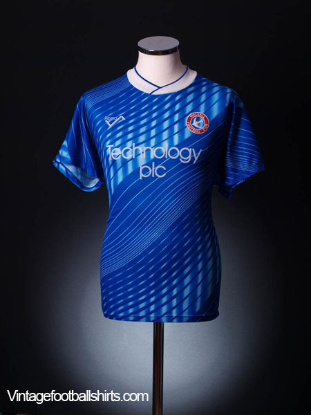 1990-91 Walsall Away Shirt M Football Shirt