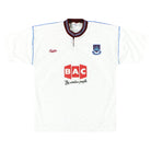 1990-91 West Ham Bukta Away Shirt *Mint* M Football Shirt