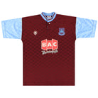 1990-91 West Ham Bukta Home Shirt *As New* S Football Shirt