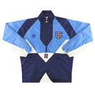 1990-92 England Umbro Track Jacket XL Jacket