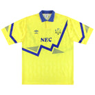 1990-92 Everton Umbro Away Shirt XL Football Shirt