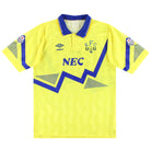 1990-92 Everton Umbro Away Shirt L Football Shirt