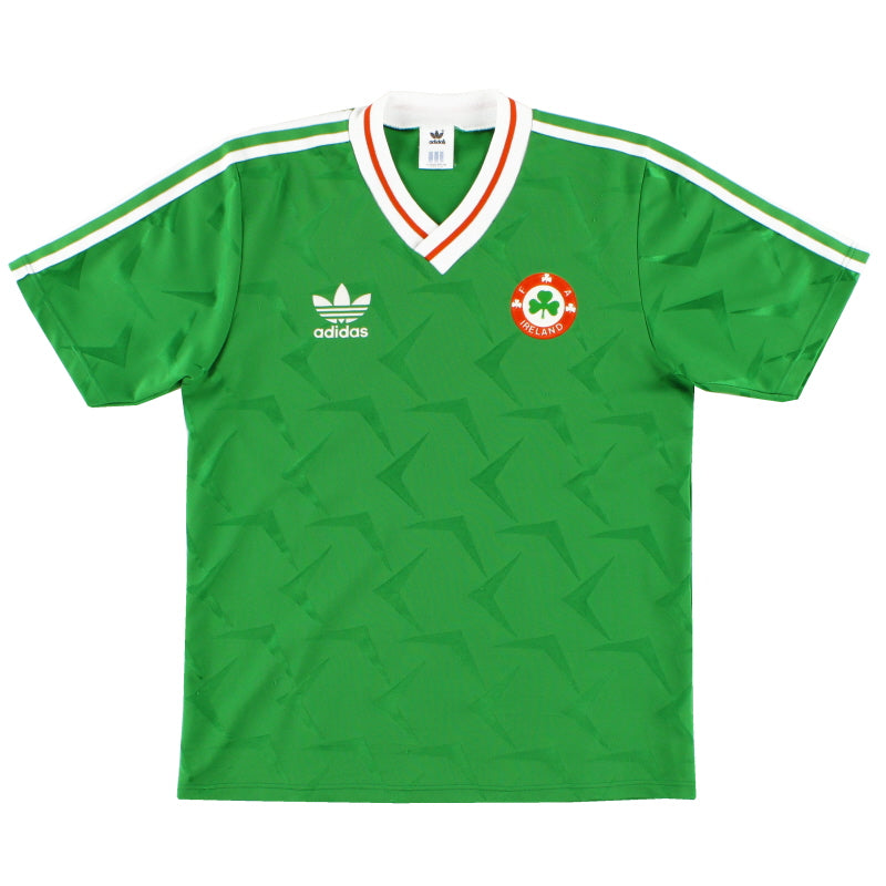 1990-92 Ireland Home Shirt S Football Shirt