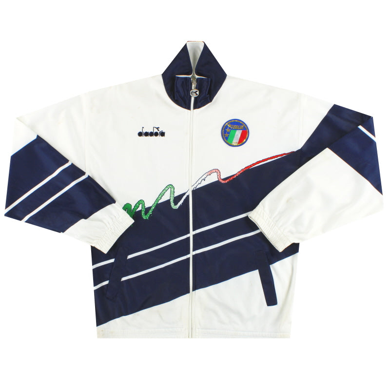 1990-92 Italy Diadora Track Jacket L Jacket