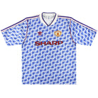 1990-92 Manchester United adidas Away Shirt S Football Shirt