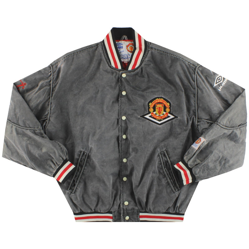 1992-93 Manchester United Umbro Bomber Jacket M Jacket