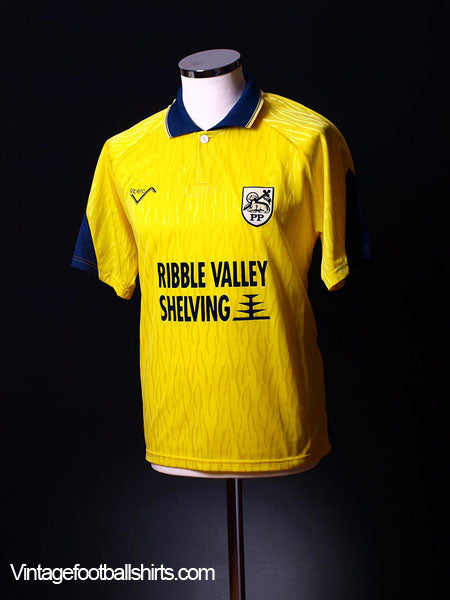 1990-92 Preston Away Shirt M Football Shirt