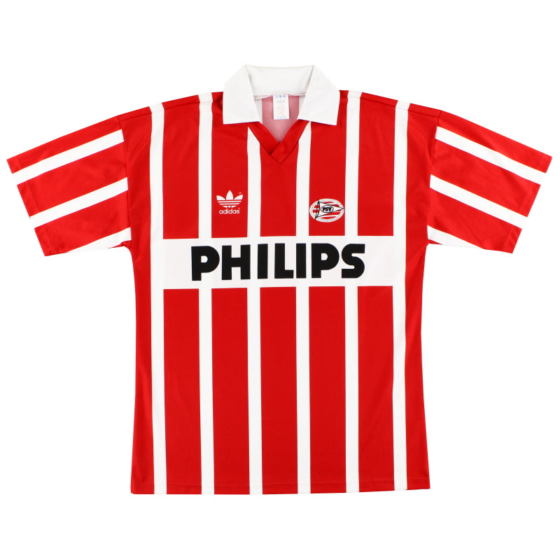 1990-92 PSV Eindhoven adidas Home Shirt #9 (Romario) L Football Shirt