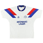 1990-92 Rangers Admiral Away Shirt L Football Shirt