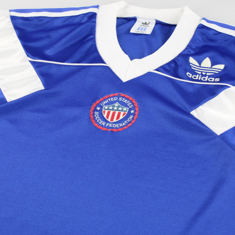 Adidas USA 1990-1992 world Cup Away jersey USA Soccer Federation on sale vintage rare