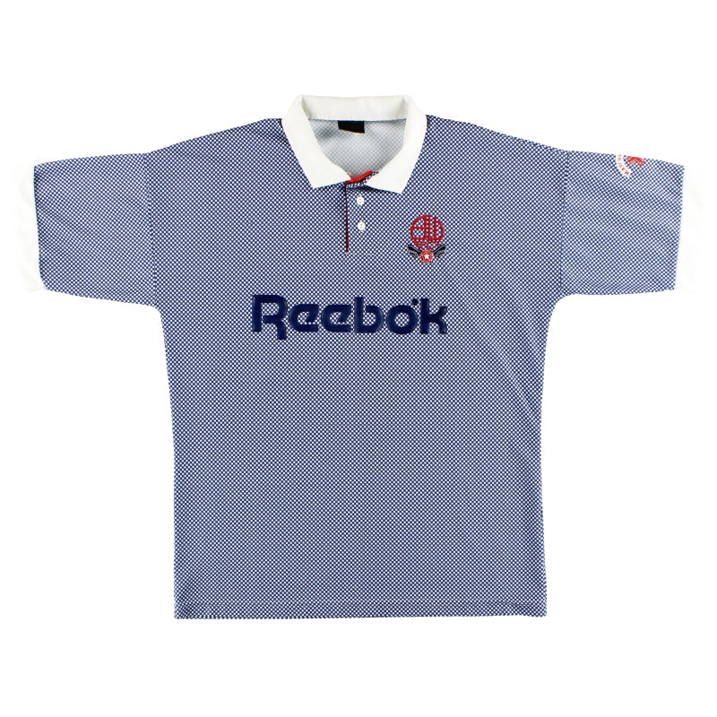 1990-93 Bolton Matchwinner Away Shirt L Football Shirt