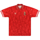 1990-93 Hungary Umbro Home Shirt L Football Shirt