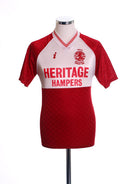 1990 Middlesbrough Zenith Data Wembley Home Shirt S Football Shirt