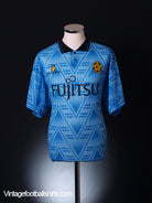 1991-92 Cambridge United Away Shirt L Football Shirt