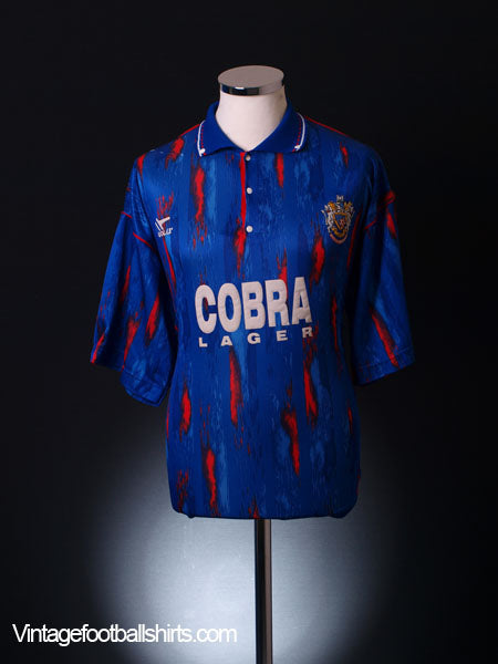 1991-92 Stockport County Home Shirt XL Football Shirt