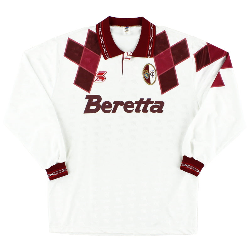 1991-92 Torino Away Shirt L/S XL Football Shirt