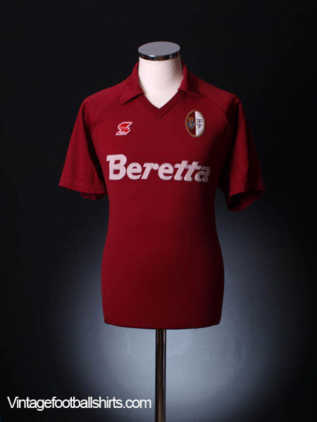 1991-92 Torino Home Shirt L Football Shirt