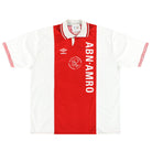 1991-93 Ajax Umbro Home Shirt XXL Football Shirt