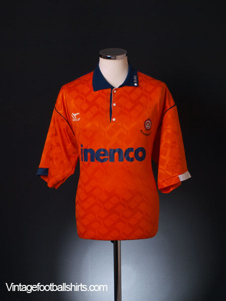 1991-93 Blackpool Home Shirt L Football Shirt