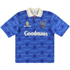 1991-93 Portsmouth Home Shirt M Football Shirt