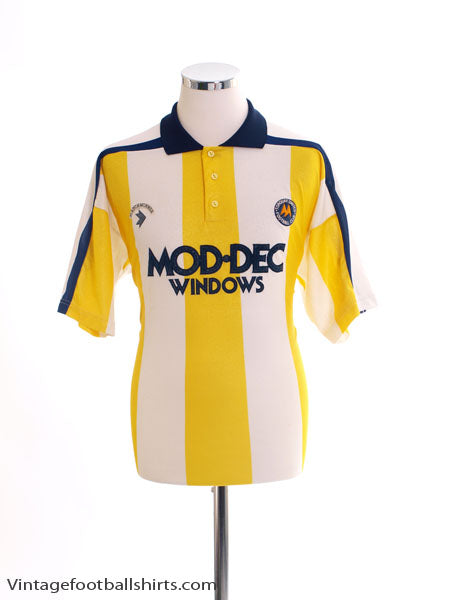 1991-93 Torquay Home Shirt L Football Shirt