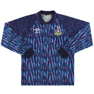 1991-93 Tottenham Goalkeeper Shirt #1 L.Boys Football Shirt