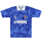 1991-93 Tranmere Rovers EN-S Away Shirt L.Boys Football Shirt