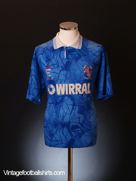 1991-93 Tranmere Rovers Away Shirt XL Football Shirt