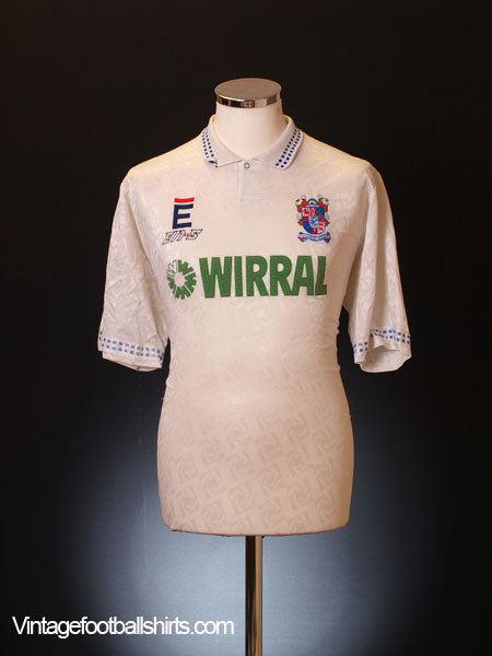 1991-93 Tranmere Rovers Home Shirt XL Football Shirt