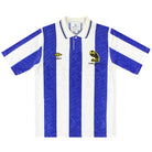 1991 Sheffield Wednesday Umbro 'League Cup Final' Home Shirt S Football Shirt