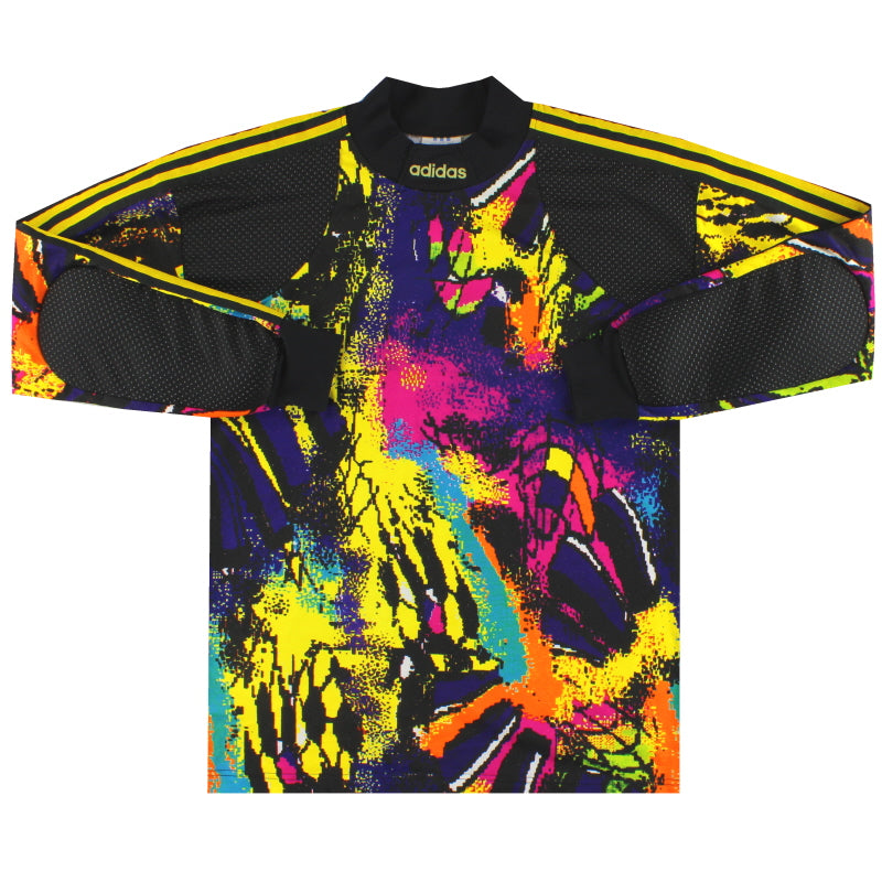 1992-93 adidas Template Goalkeeper Shirt #1 M/L Football Shirt