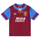 1992-93 Aston Villa Umbro Home Shirt M Football Shirt