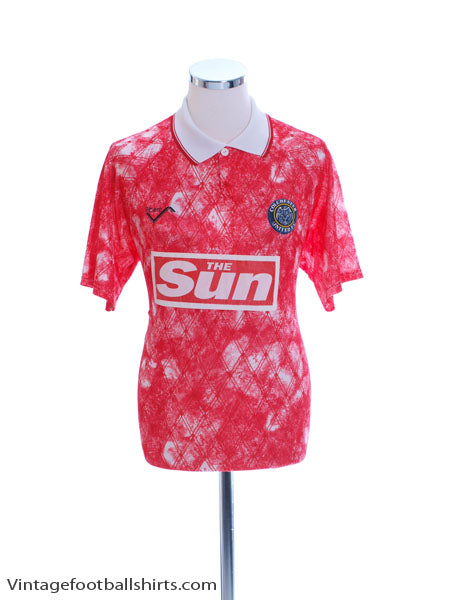 1992-93 Colchester Away Shirt M Football Shirt