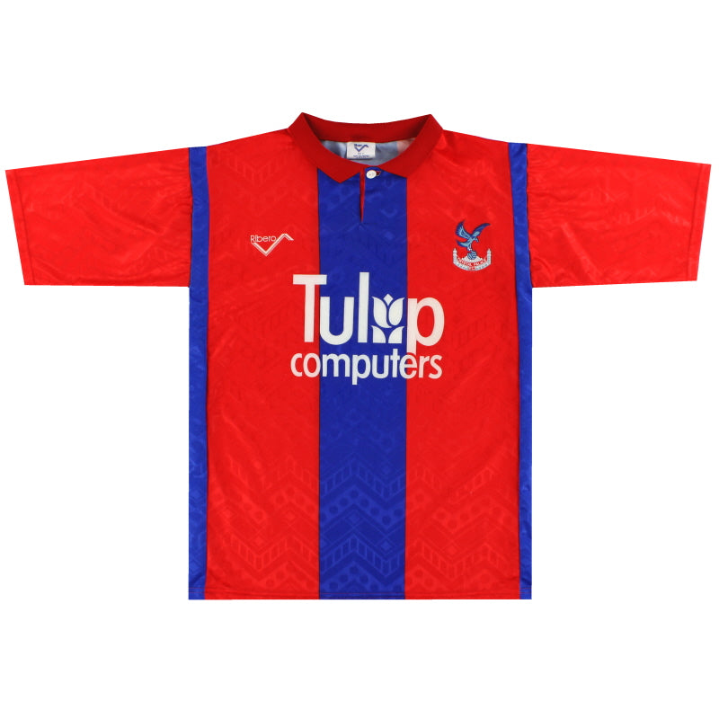 1992-93 Crystal Palace Ribero Home Shirt S Football Shirt