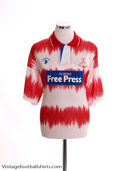 1992-93 Doncaster Rovers Home Shirt *As New* XL Football Shirt