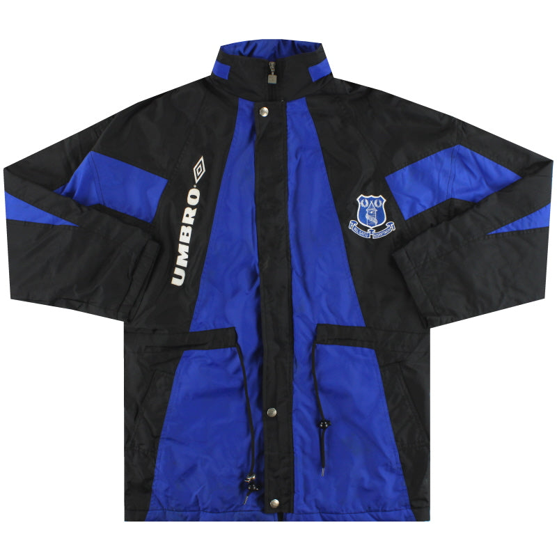 1992-93 Everton Umbro Bench Coat *As New* M Jacket