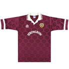 1992-93 Hearts Admiral Home Shirt *Mint* M Football Shirt