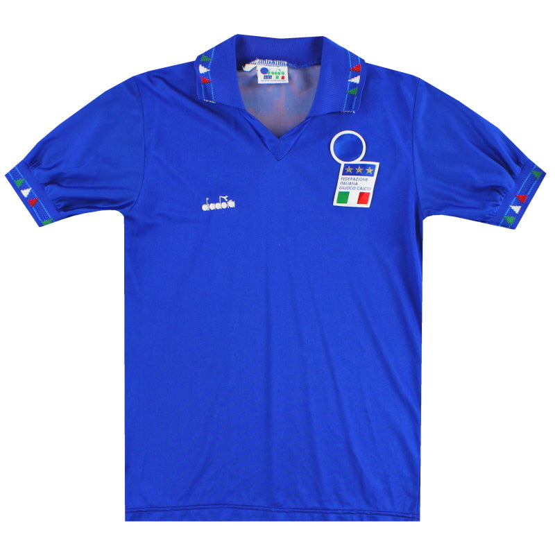 1992-93 Italy Diadora Home Shirt XL Football Shirt