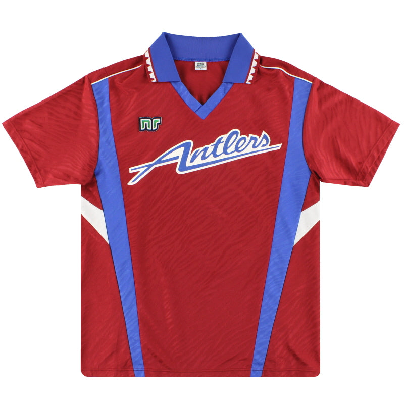 1992-93 Kashima Antlers Ennerre Home Shirt M Football Shirt