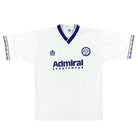 1992-93 Leeds Admiral Home Shirt XL Football Shirt