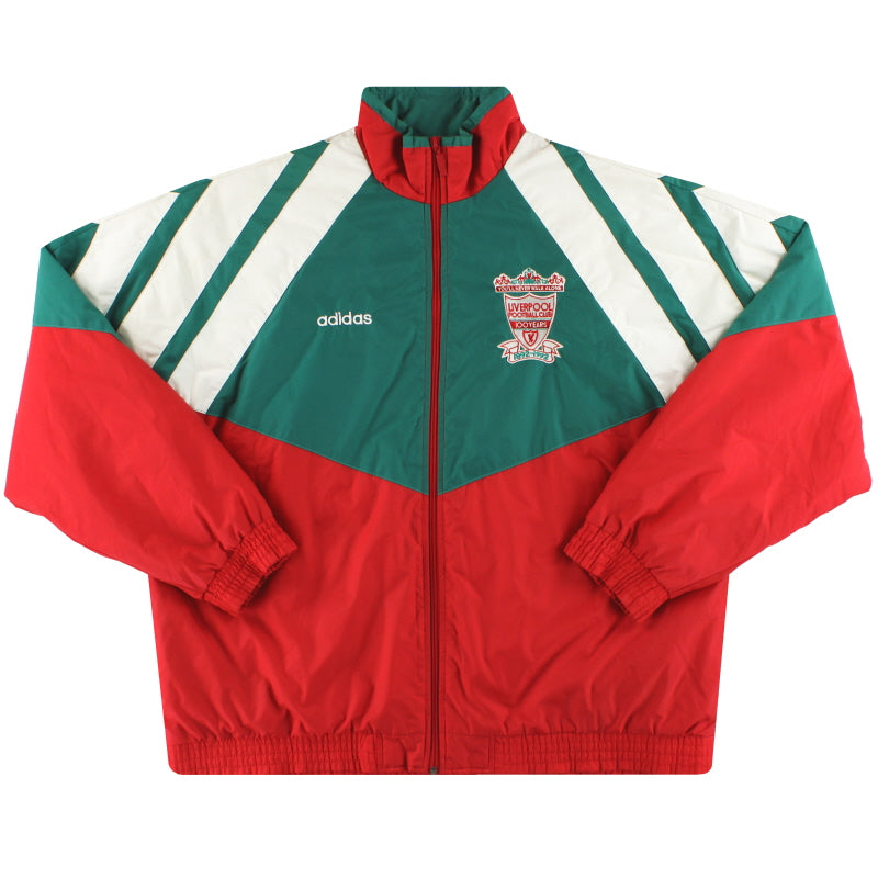 1992-93 Liverpool adidas Centenary Rain Jacket L/XL Jacket