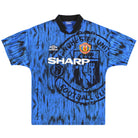 1992-93 Manchester United Umbro Away Shirt S Football Shirt