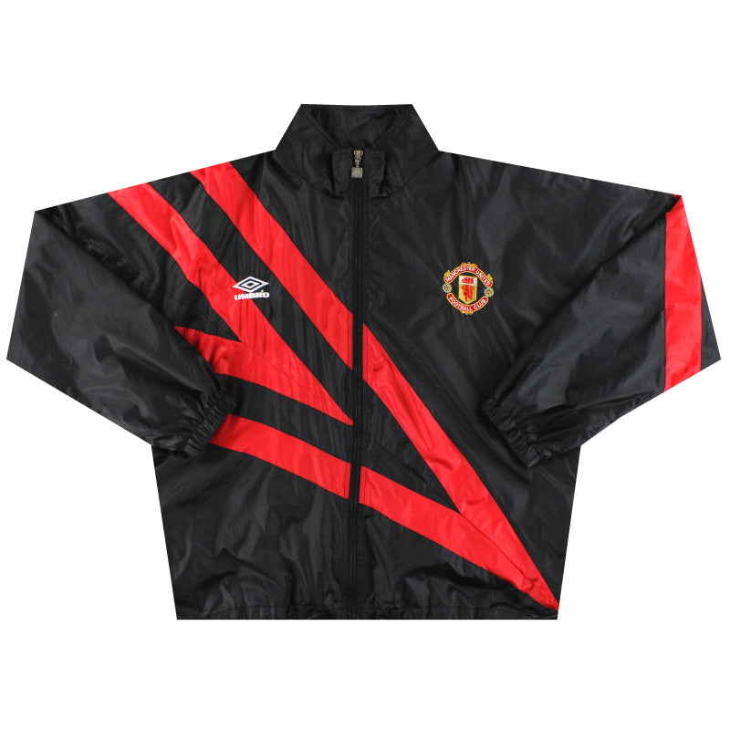 1992-93 Manchester United Umbro Track Jacket L Jacket