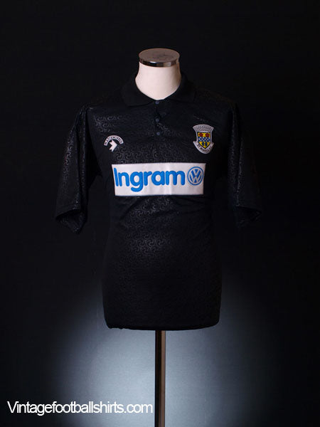 1992-93 St Mirren Away Shirt M Football Shirt