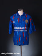 1992-93 Stockport County Home Shirt XL Football Shirt